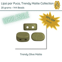 WHOLESALE, Lipsi par Puca, 20g, Trendy Matte Collection, 10 Colors - The Argus Collection