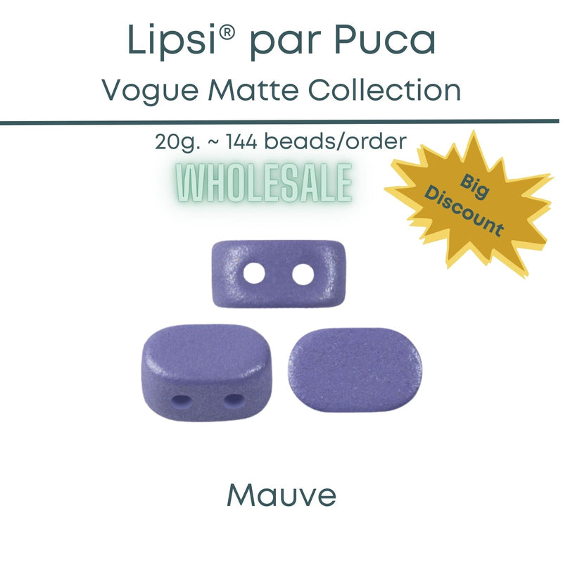 WHOLESALE Lipsi par Puca, 5g, Vogue Matte Collection, 11 Colors