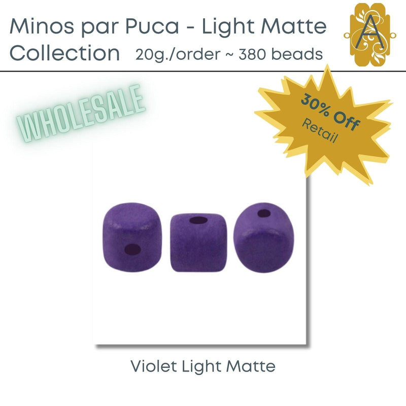 Wholesale, Minos par Puca, Light Matte Collection, 20 grams, 8 Colors - The Argus Collection