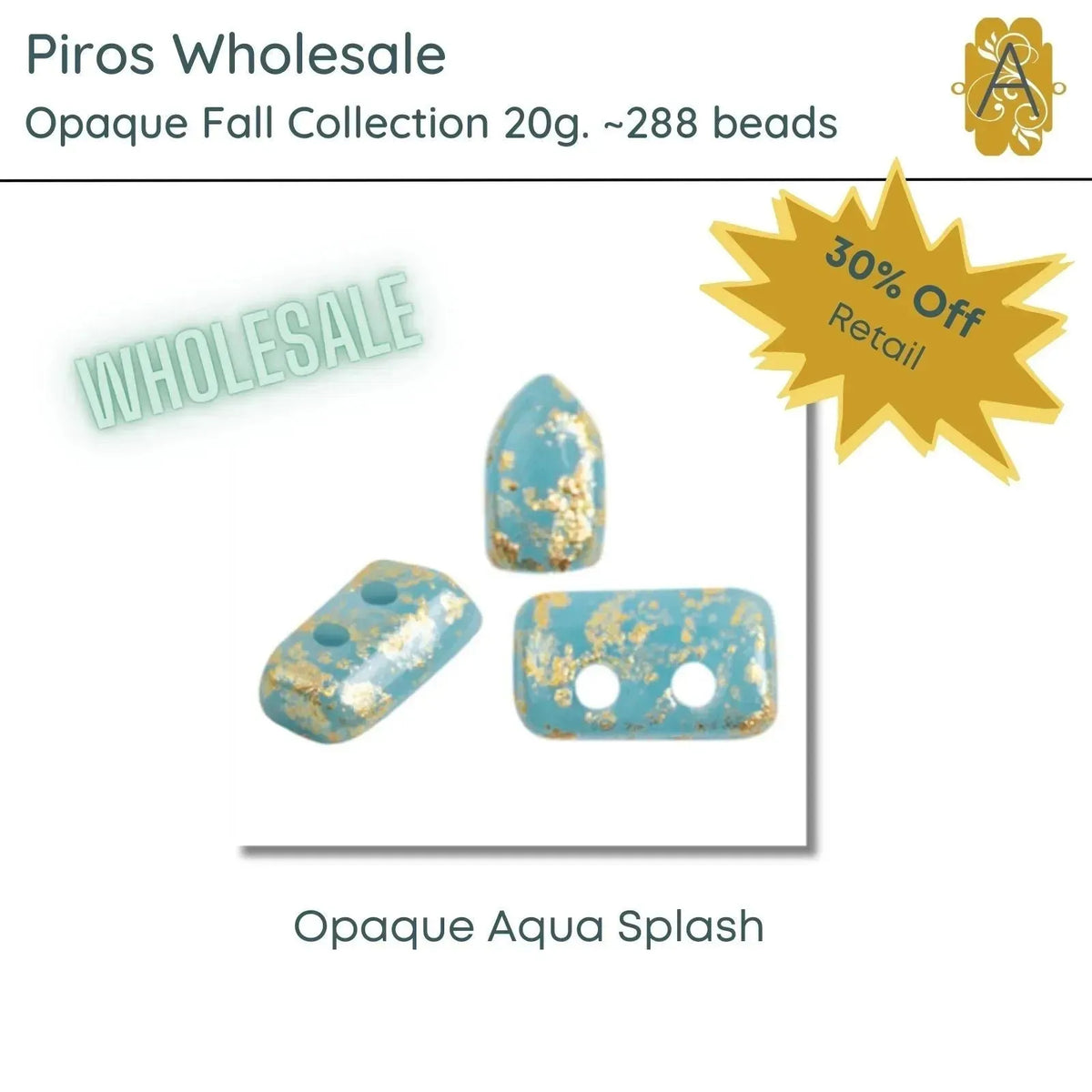 WHOLESALE Piros par Puca, 20g, Opaque Fall Collection, 10 colors - The Argus Collection