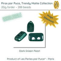 WHOLESALE, Piros par Puca, 20g, Pearl Collection, 6 Colors - The Argus Collection