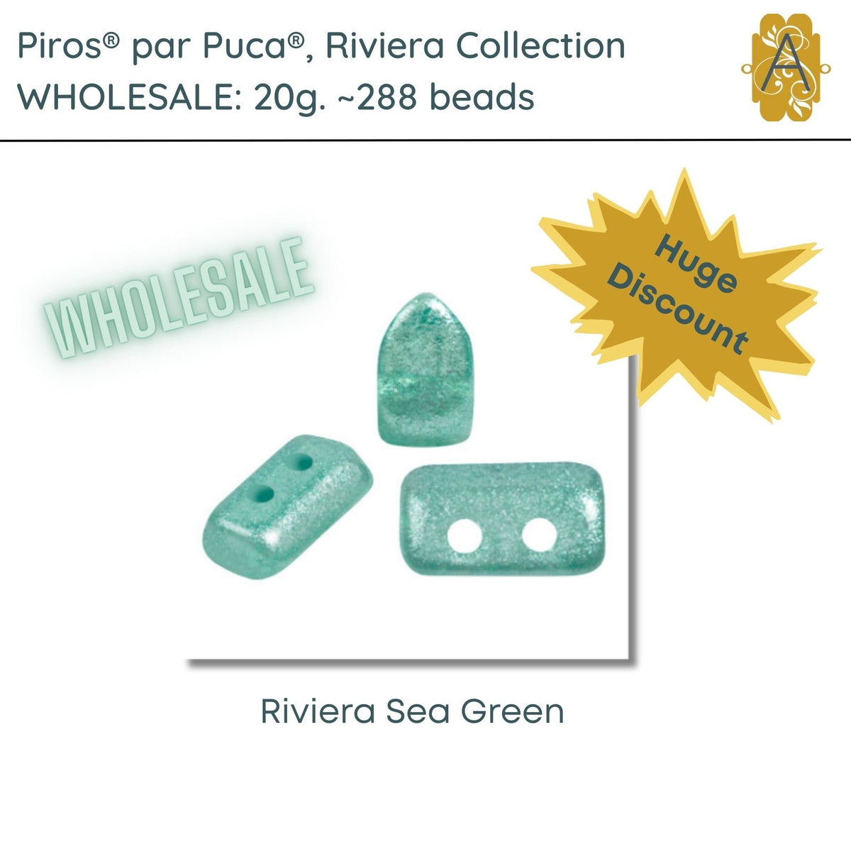 WHOLESALE Piros par Puca, 20g, Riviera Collection, 6 Colors - The Argus Collection