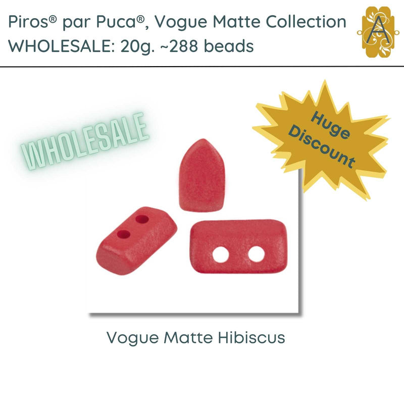 WHOLESALE Piros par Puca, 20g, Vogue Matte Collection, 11 Colors