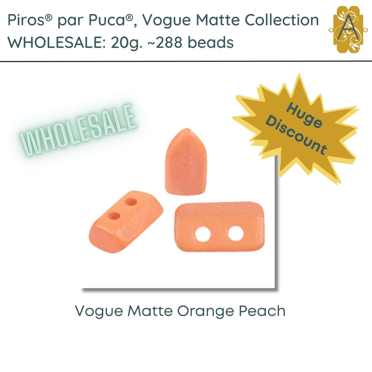 WHOLESALE Piros par Puca, 20g, Vogue Matte Collection, 11 Colors - The Argus Collection