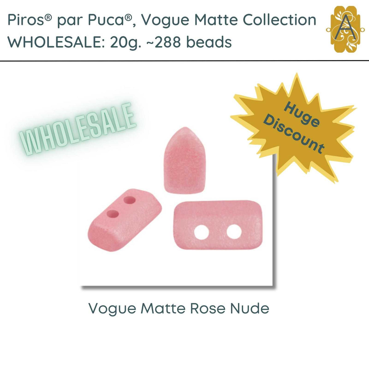 WHOLESALE Piros par Puca, 20g, Vogue Matte Collection, 11 Colors - The Argus Collection