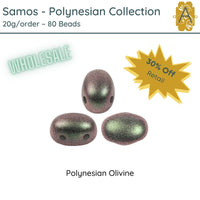 WHOLESALE! Samos par Puca, Polynesian Collection, 7 colors - The Argus Collection