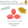 WHOLESALE! Samos par Puca, 20g., La Divine Translucent Matte Collection, 8 colors - The Argus Collection