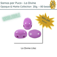 Wholesale, Samos par Puca, La Divine Opaque & Matte Collection, 20g., 10 colors - The Argus Collection