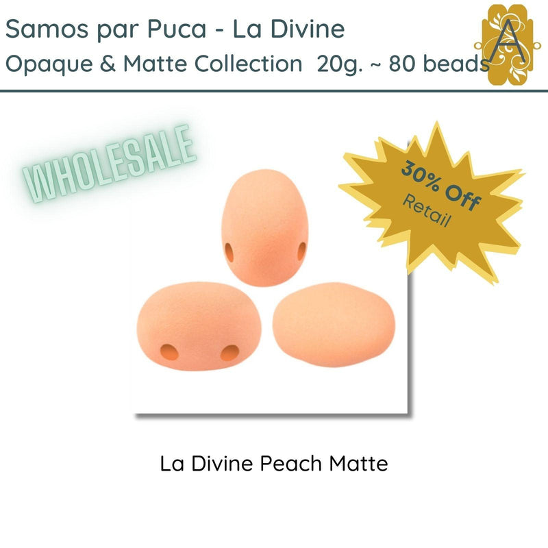 Wholesale, Samos par Puca, La Divine Opaque & Matte Collection, 20g., 10 colors - The Argus Collection