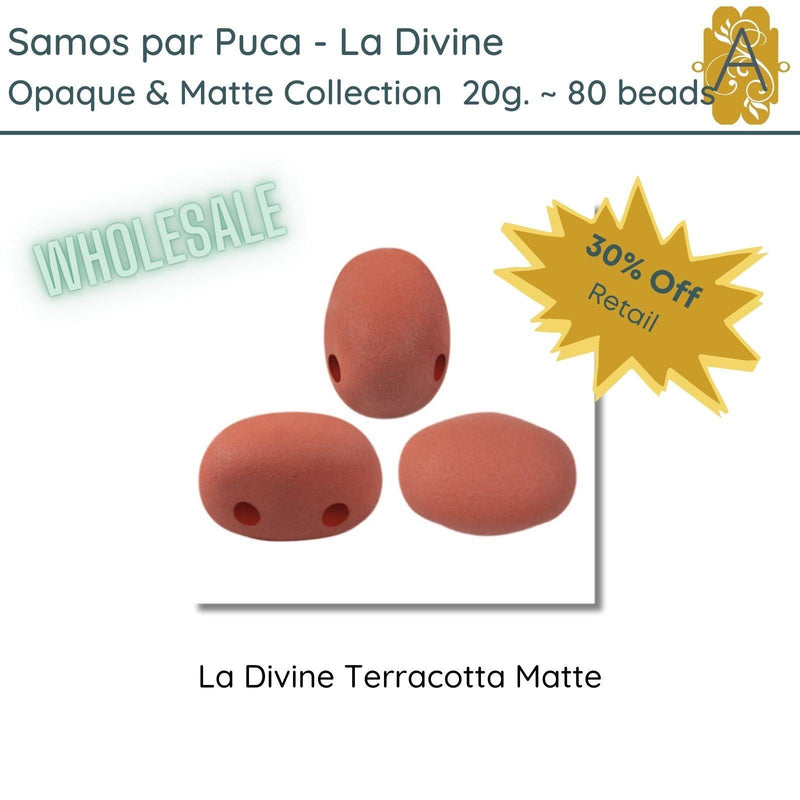 Wholesale, Samos par Puca, La Divine Opaque & Matte Collection, 20g., 10 colors - The Argus Collection