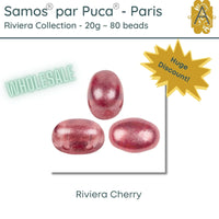 WHOLESALE, Samos par Puca®, 20g, Riviera Collection, 6 colors - The Argus Collection