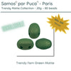 WHOLESALE, Samos par Puca, 20g., Trendy Matte Collection, 10 colors - The Argus Collection