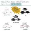 WHOLESALE - Volos Beads par Puca in The Basics Collection, 20 grams of beads. - The Argus Collection