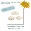 WHOLESALE, Volos par Puca, 20g, Ceramic Look Collection, 8 colors - The Argus Collection