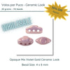 WHOLESALE, Volos par Puca, 20g, Ceramic Look Collection, 8 colors - The Argus Collection