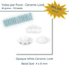 WHOLESALE, Volos par Puca, 20g, Ceramic Look Collection, 8 colors - The Argus Collection