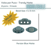 WHOLESALE, Volos par Puca, 20g, Trendy Matte Collection, 10 colors - The Argus Collection