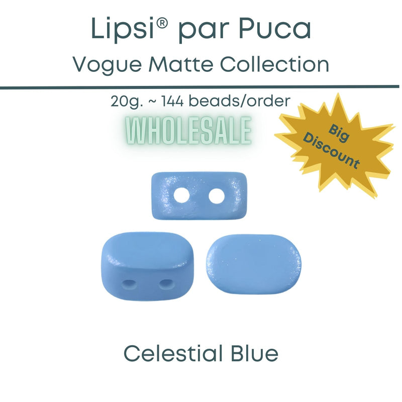 WHOLESALE Lipsi par Puca, 5g, Vogue Matte Collection, 11 Colors