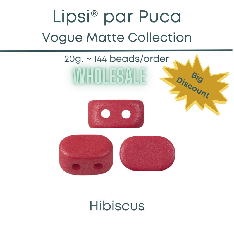 WHOLESALE Lipsi par Puca, 5g, Vogue Matte Collection, 11 Colors
