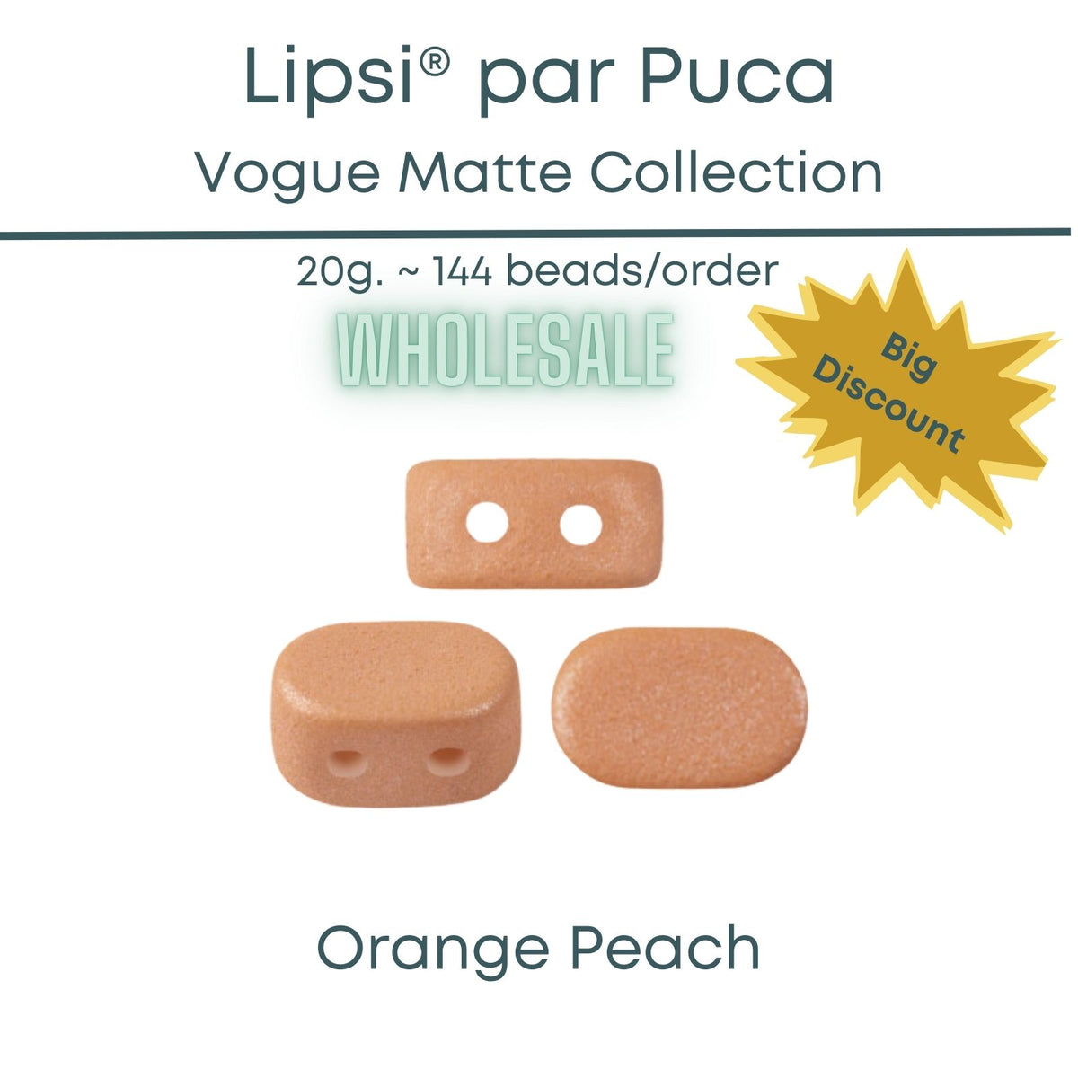 WHOLESALE Lipsi par Puca, 5g, Vogue Matte Collection, 11 Colors