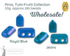 WHOLESALE! Piros par Puca, 'Tutti Frutti' Collection (20g. ~285 Beads) - The Argus Collection