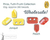 WHOLESALE! Piros par Puca, 'Tutti Frutti' Collection (20g. ~285 Beads) - The Argus Collection