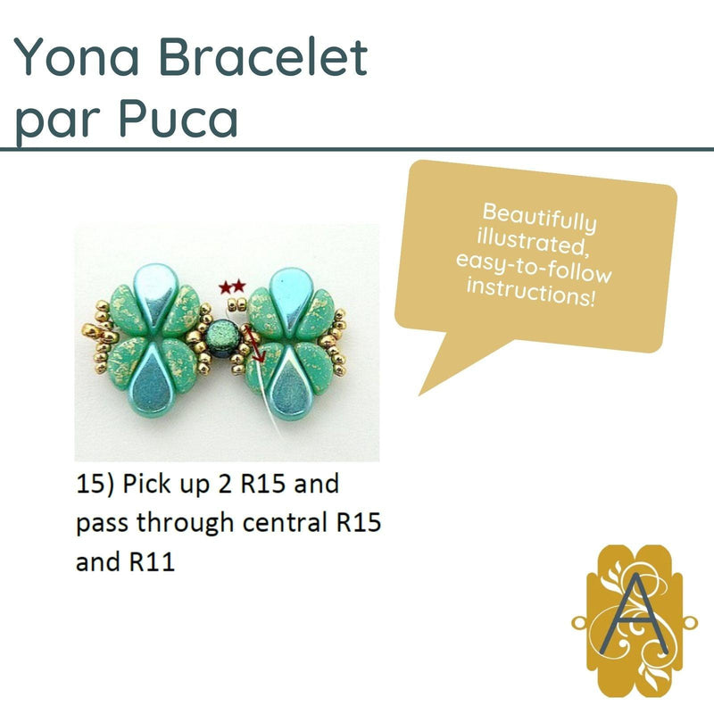 Yona Bracelet Pattern Par Puca - The Argus Collection