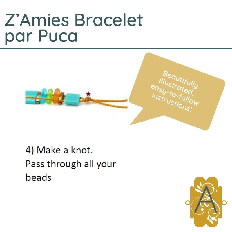 Z'Amies Bracelet Pattern Par Puca - The Argus Collection