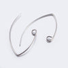 Lyon 5 Earring Wires, 2 Sizes, Long & Extra Long - The Argus Collection