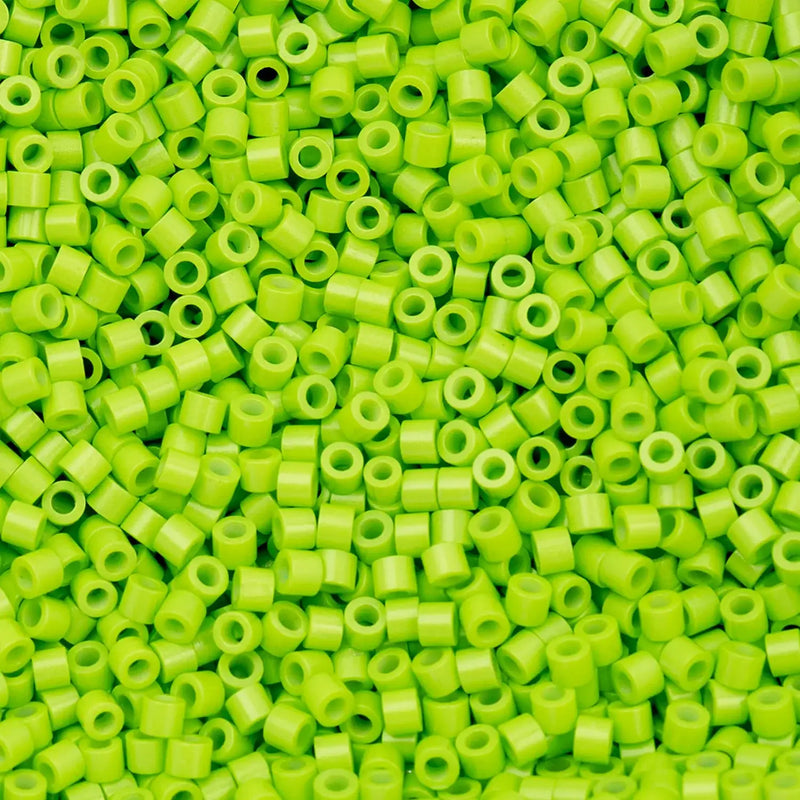 Cylin™ Beads 11/0, CY11-1103 Opaque Green Neon, 25g - Cylin™ Beads 11/0, CY11-1103 Opaque Green Neon, 25g - Default Title , The Argus Collection