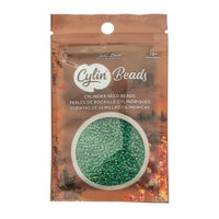 Cylin™ Beads 11/0, CY11-1105 Opaque Emerald Green, 25g - Cylin™ Beads 11/0, CY11-1105 Opaque Emerald Green, 25g - Default Title , The Argus Collection