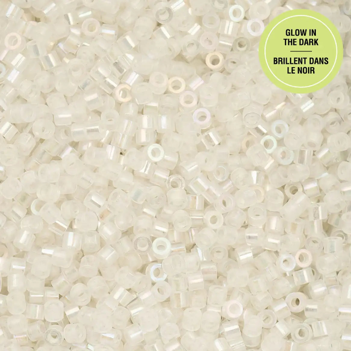 Cylin™ Beads 11/0, CY11-1135 Glow in Dark AB White to Turquoise, 25g - Cylin™ Beads 11/0, CY11-1135 Glow in Dark AB White to Turquoise, 25g - Default Title , The Argus Collection
