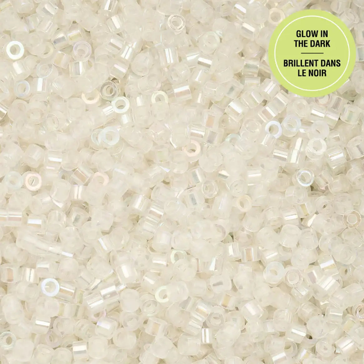 Cylin™ Beads 11/0, CY11-1116 Glow in Dark AB White to Sky, 25g - Cylin™ Beads 11/0, CY11-1116 Glow in Dark AB White to Sky, 25g - Default Title , The Argus Collection