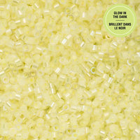 Cylin™ Beads 11/0, CY11-1122 Glow in Dark AB Yellow, 25g - Cylin™ Beads 11/0, CY11-1122 Glow in Dark AB Yellow, 25g - Default Title , The Argus Collection