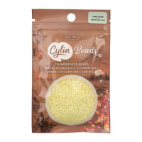 Cylin™ Beads 11/0, CY11-1122 Glow in Dark AB Yellow, 25g - Cylin™ Beads 11/0, CY11-1122 Glow in Dark AB Yellow, 25g - Default Title , The Argus Collection