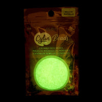 Cylin™ Beads 11/0, CY11-1123 Glow in Dark AB Yellow Neon, 25g - Cylin™ Beads 11/0, CY11-1123 Glow in Dark AB Yellow Neon, 25g - Default Title , The Argus Collection