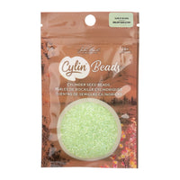 Cylin™ Beads 11/0, CY11-1124 Glow in Dark AB Light Green, 25g - Cylin™ Beads 11/0, CY11-1124 Glow in Dark AB Light Green, 25g - Default Title , The Argus Collection