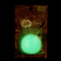 Cylin™ Beads 11/0, CY11-1130 Glow in Dark AB Blue, 25g - Cylin™ Beads 11/0, CY11-1130 Glow in Dark AB Blue, 25g - Default Title , The Argus Collection
