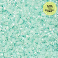 Cylin™ Beads 11/0, CY11-1132 Glow in Dark AB Turquoise, 25g - Cylin™ Beads 11/0, CY11-1132 Glow in Dark AB Turquoise, 25g - Default Title , The Argus Collection