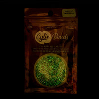 Cylin™ Beads 11/0, CY11-1133 Glow in Dark AB Grey, 25g - Cylin™ Beads 11/0, CY11-1133 Glow in Dark AB Grey, 25g - Default Title , The Argus Collection