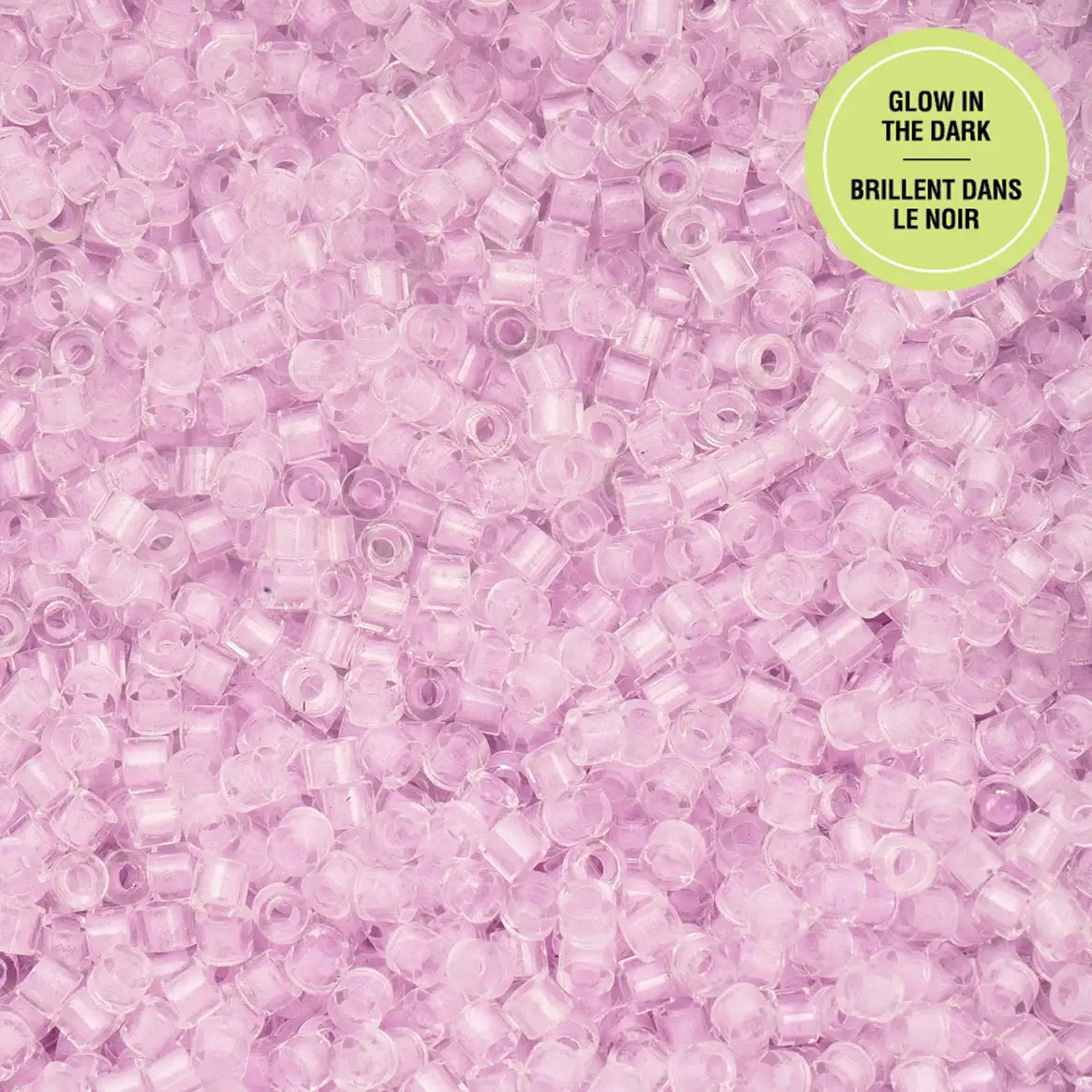 Cylin™ Beads 11/0, CY11-1140 Glow in Dark Violet, 25g - Cylin™ Beads 11/0, CY11-1140 Glow in Dark Violet, 25g - Default Title , The Argus Collection