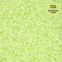 Cylin™ Beads 11/0, CY11-1144 Glow in Dark Light Green, 25g - Cylin™ Beads 11/0, CY11-1144 Glow in Dark Light Green, 25g - Default Title , The Argus Collection