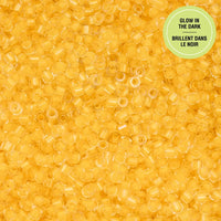 Cylin™ Beads 11/0, CY11-1146 Glow in Dark Gold Yellow, 25g - Cylin™ Beads 11/0, CY11-1146 Glow in Dark Gold Yellow, 25g - Default Title , The Argus Collection