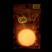 Cylin™ Beads 11/0, CY11-1149 Glow in Dark Coral, 25g - Cylin™ Beads 11/0, CY11-1149 Glow in Dark Coral, 25g - Default Title , The Argus Collection