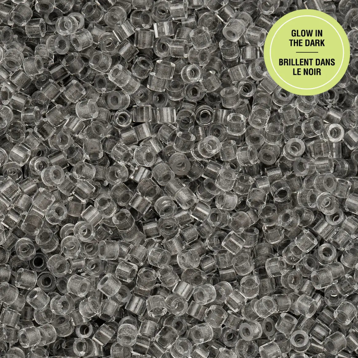 Cylin™ Beads 11/0, CY11-1153 Glow in Dark Grey, 25g - Cylin™ Beads 11/0, CY11-1153 Glow in Dark Grey, 25g - Default Title , The Argus Collection