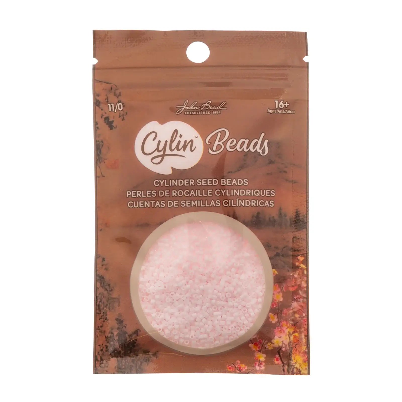 Cylin™ Beads 11/0, CY11-1159 Matte Macaron - Peal Pink, 25g - Cylin™ Beads 11/0, CY11-1159 Matte Macaron - Peal Pink, 25g - Default Title , The Argus Collection