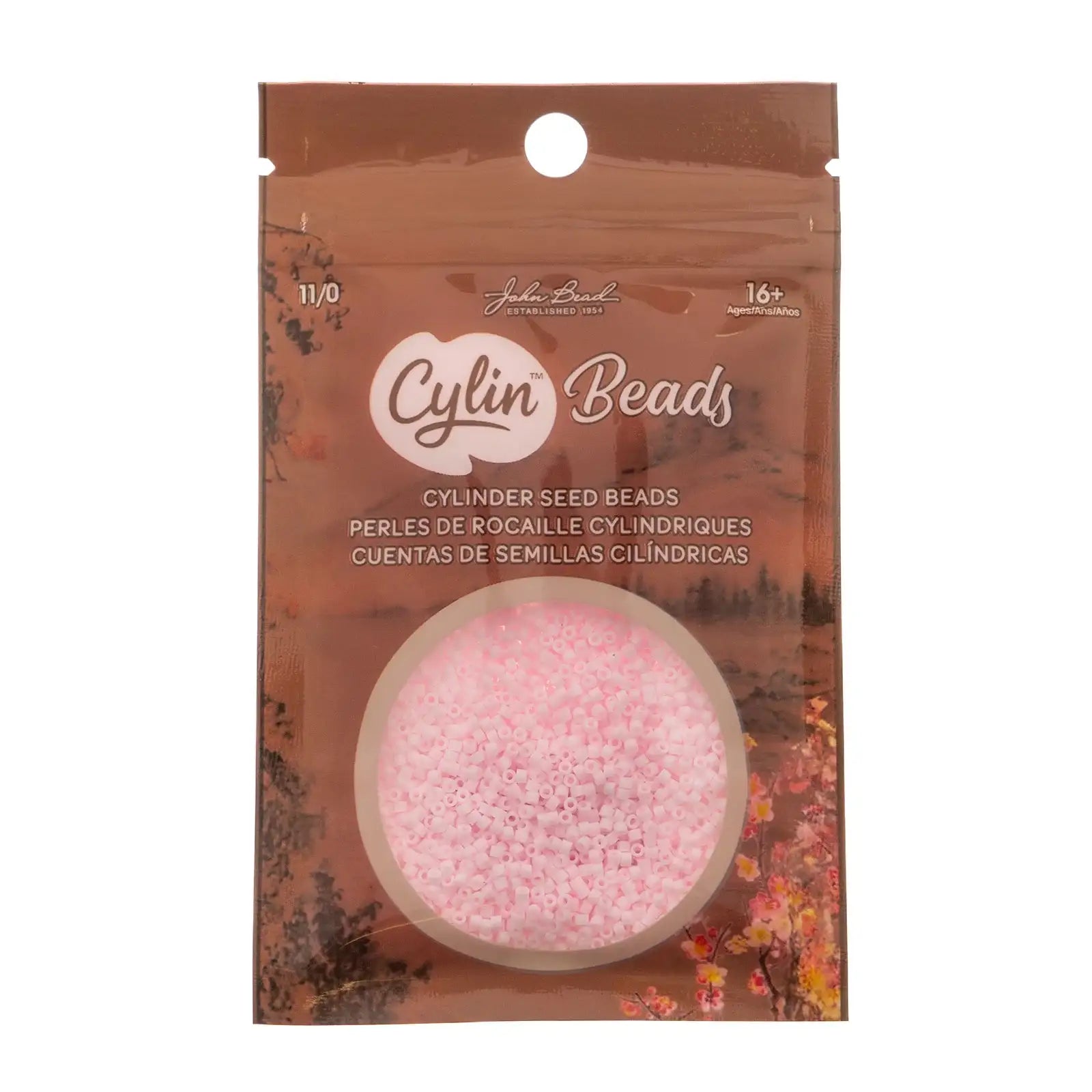 Cylin™ Beads 11/0, CY11-1160 Matte Macaron - Pink, 25g - Cylin™ Beads 11/0, CY11-1160 Matte Macaron - Pink, 25g - Default Title , The Argus Collection
