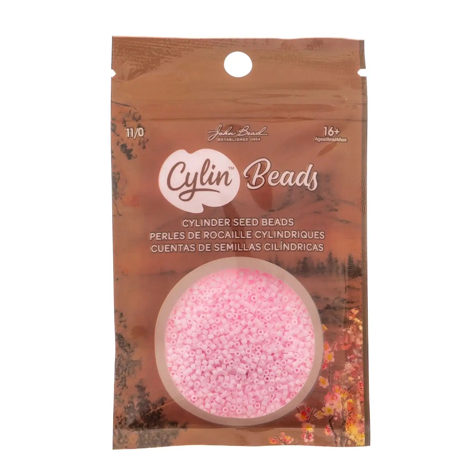 Cylin™ Beads 11/0, CY11-1161 Matte Macaron - Dark Pink, 25g - Cylin™ Beads 11/0, CY11-1161 Matte Macaron - Dark Pink, 25g - Default Title , The Argus Collection