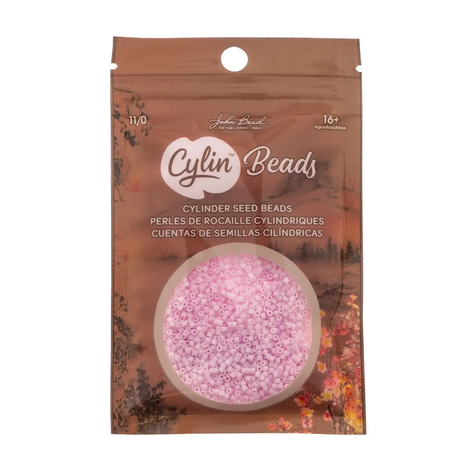 Cylin™ Beads 11/0, CY11-1162 Matte Macaron - Pink Cotton Candy, 25g - Cylin™ Beads 11/0, CY11-1162 Matte Macaron - Pink Cotton Candy, 25g - Default Title , The Argus Collection