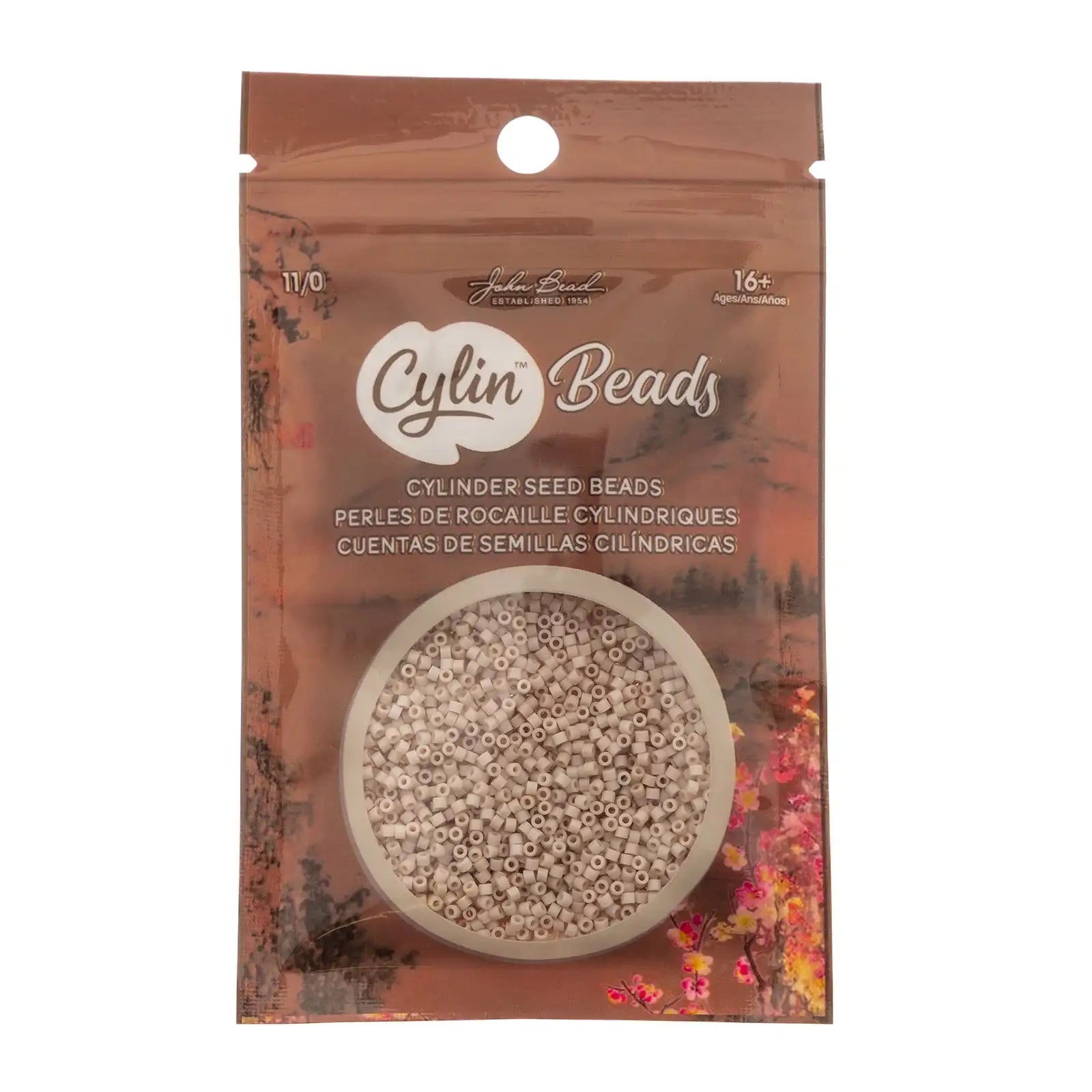 Cylin™ Beads 11/0, CY11-1170 Matte Macaron - Oat Milk, 25g - Cylin™ Beads 11/0, CY11-1170 Matte Macaron - Oat Milk, 25g - Default Title , The Argus Collection